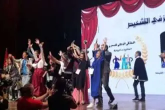 اعدادية الخوارزمي تتوج بجائزة التميز الوطني في التشخيص المسرحي
